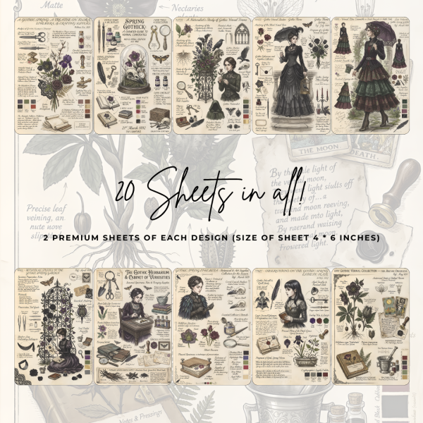 Signature Material Paper – Gothic Junk