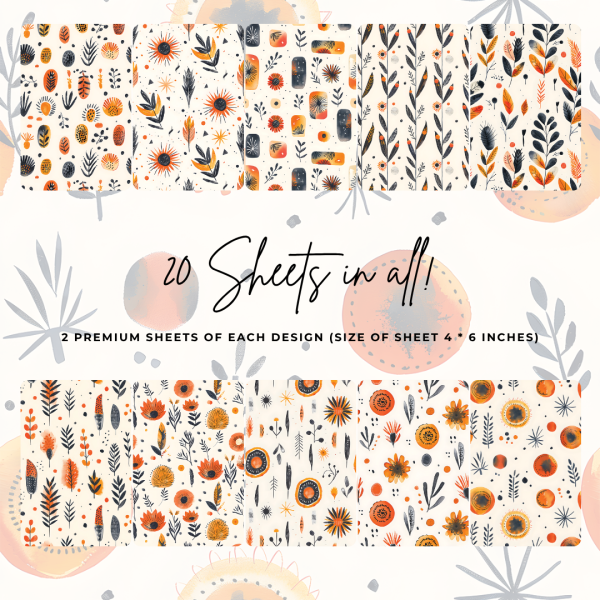 Signature Material Paper – Retro Boho