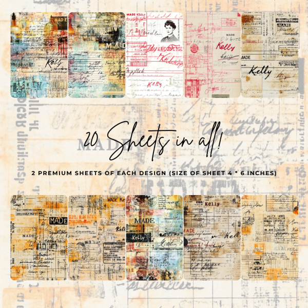 Signature Material Paper – Vintage Junk