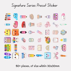 Signature Precut Stickers – Kawaii School Supplies
