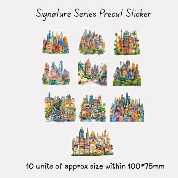 Signature Precut Stickers – World Architecture