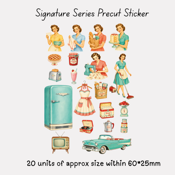 Signature Precut Stickers – Retro Homemaker