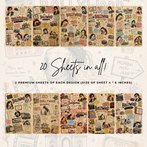 Signature Material Paper – Bollywood Theme