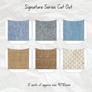 Signature Cutout – Linen & Denim