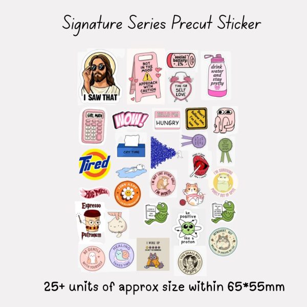 Signature Precut Stickers – Girly Things 2