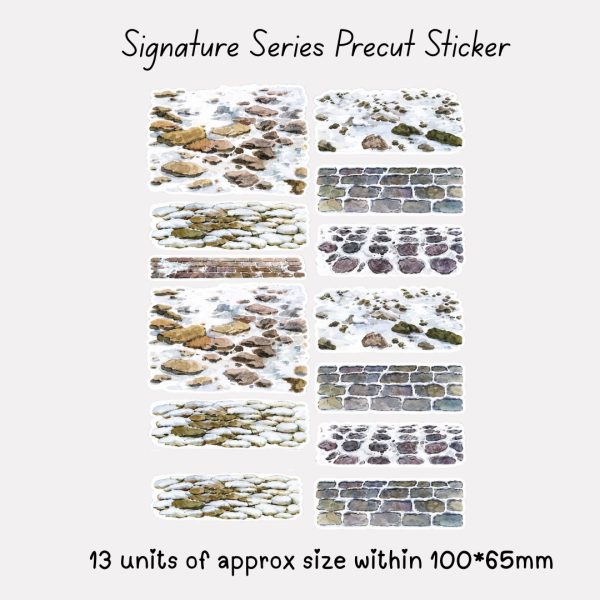 Signature Precut Stickers - Ice Path