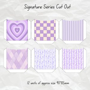 Signature Cutout – Lavender Aesthetic