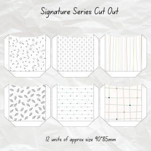 Signature Cutout – Minimal Pattern