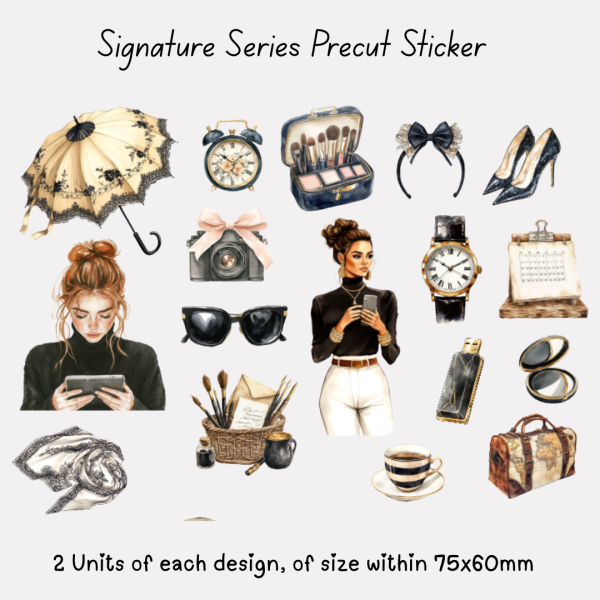 Signature Precut Stickers – Planner Girl