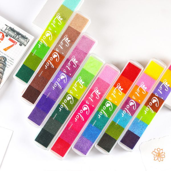Rainbow Gradient Ink Pad Set