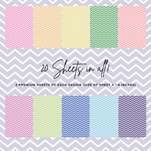 Signature Material Paper – Spring Zig Zag