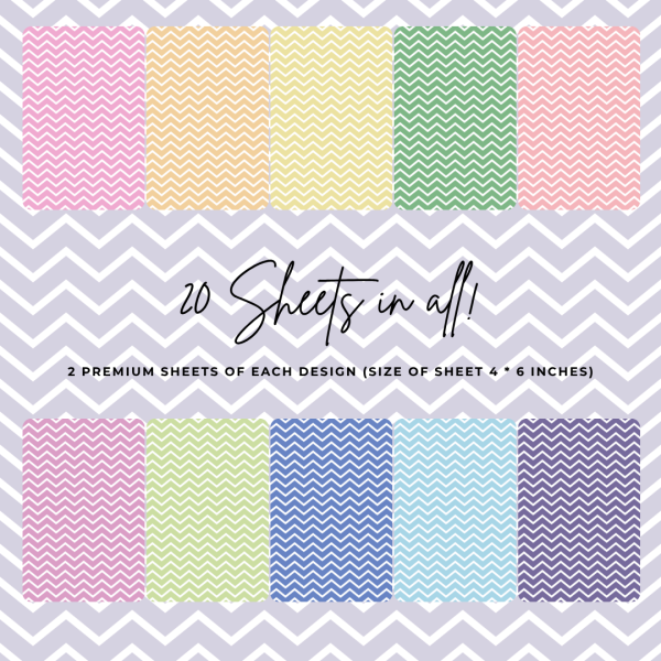Signature Material Paper – Spring Zig Zag