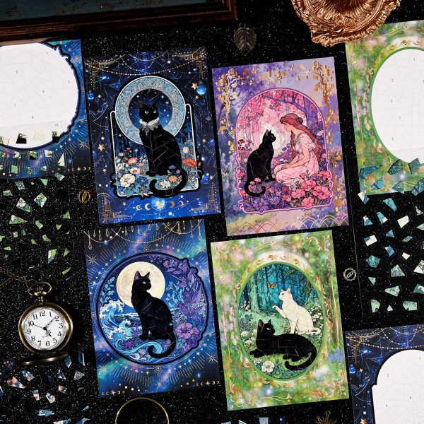 Star River Fragmented Dreams PET Puzzle Stickers