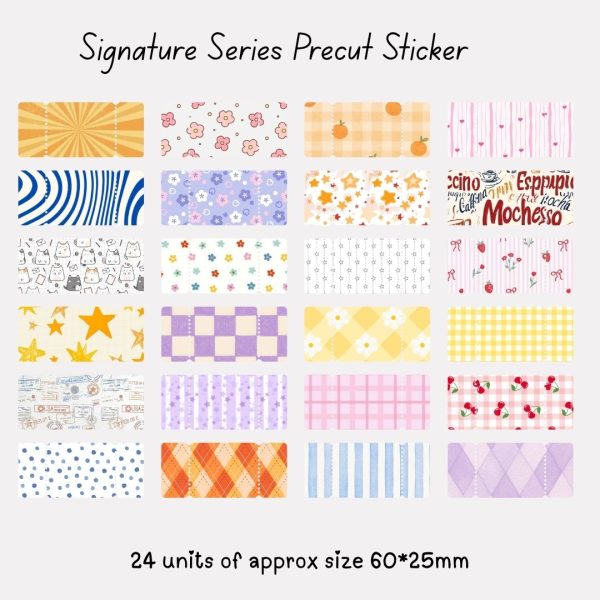 Signature Precut Stickers – Ticket - 1