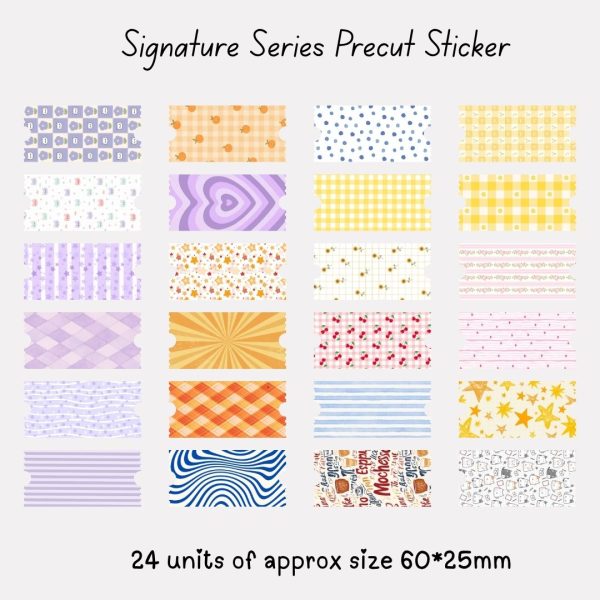 Signature Precut Stickers – Ticket - 2