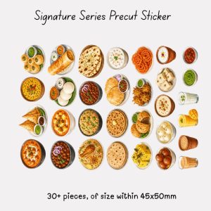Signature Precut Stickers – Indian Food