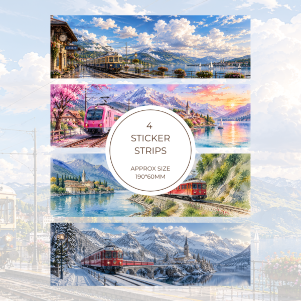 Signature Sticker Strip – Scenic Railway Stickers