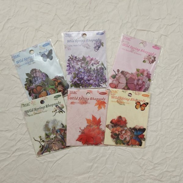 Wild Spring Rhapsody Sticker Series