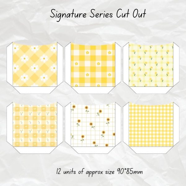 Signature Cutout – Yellow Daisy & Gingham