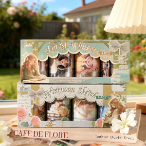 Watercolor Girl PET Tape Set