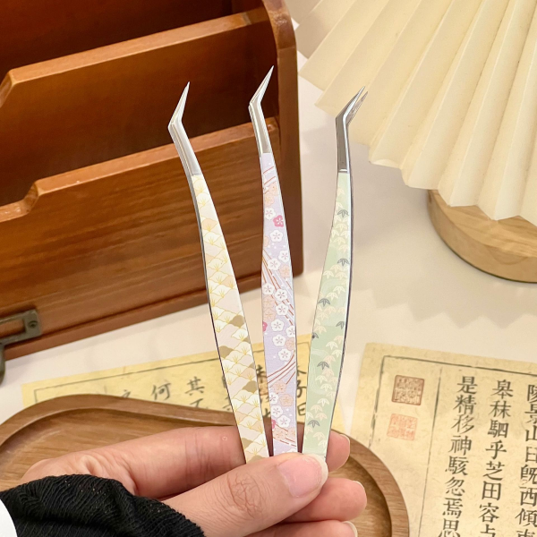 Japanese Pattern Tweezers