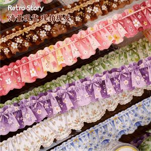 Bath Lace Curtain PET Tape