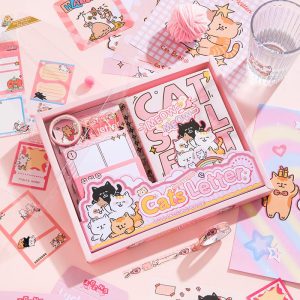 Kawaii Cats Letter Journaling Set