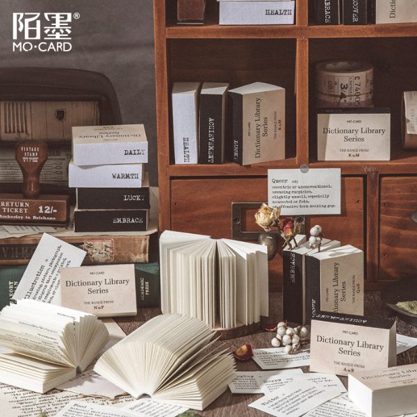 Dictionary Library Series Memo Pad