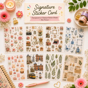 Signature Sticker Card
