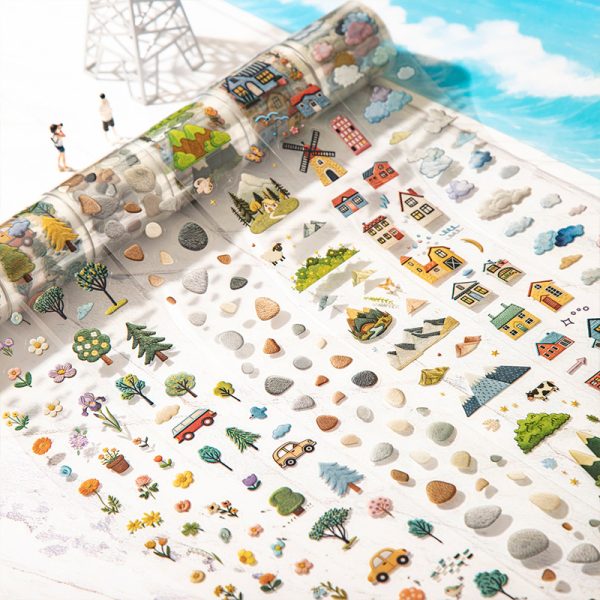 Wandering of the Wind Embroidery PET Tape