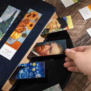 Classic Oil Painting Art Bookmarks – 4 Artist Collections
