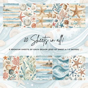 Signature Material Paper - Coastal Watercolor