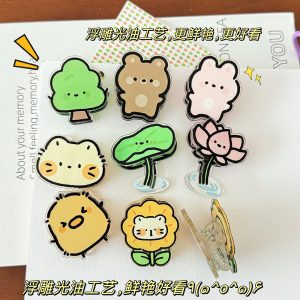 Cute Kawaii Acrylic Memo Clips
