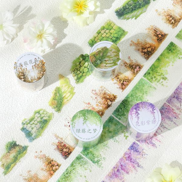 Green Vine Dream PET Tape