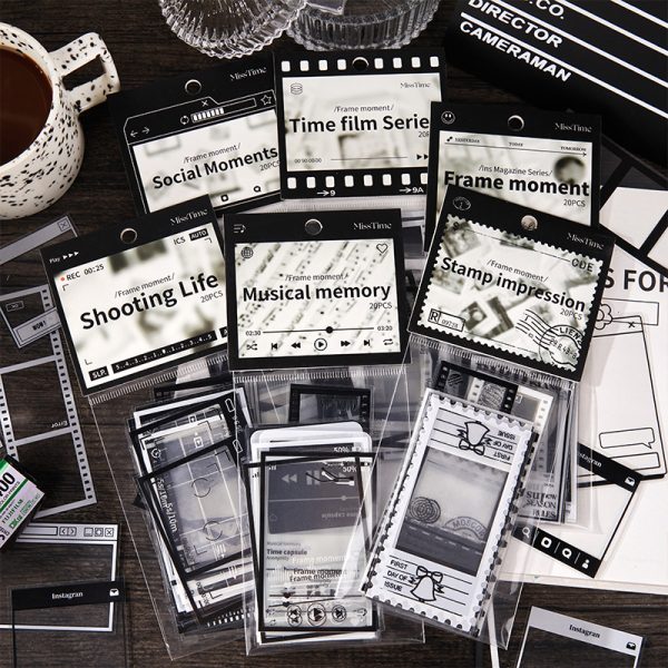 Frame Moment PET Stickers