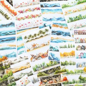 Go Into Nature Landscape Sticker Book