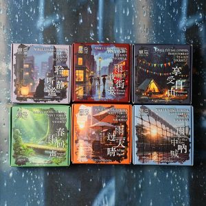 Screaming in the Rain Vintage Sticker Pack