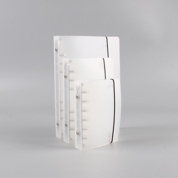 Frosted Folder Strap Binder