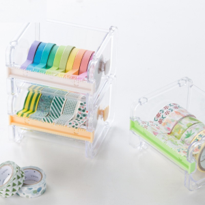 Acrylic Washi Tape Dispenser & Organizer
