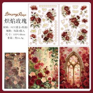 Flower Collection By The Window Sticker