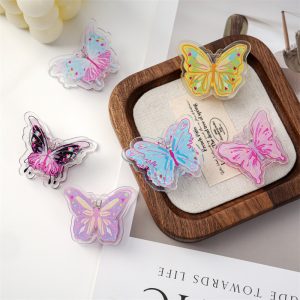 Butterfly Acrylic Clip