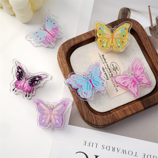 Butterfly Acrylic Clip
