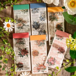 Floral Charm Vellum Book