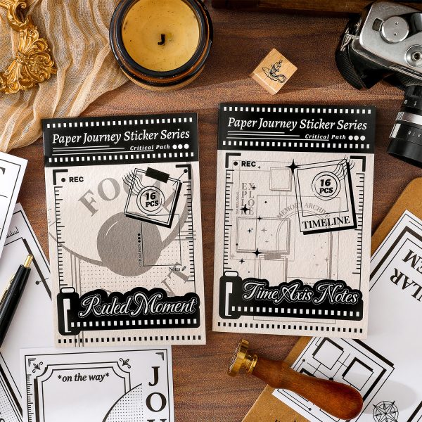 Paper Journey Sticker Book