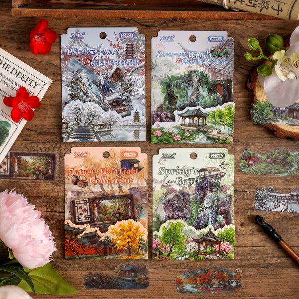 Wenux Four Season Sticker