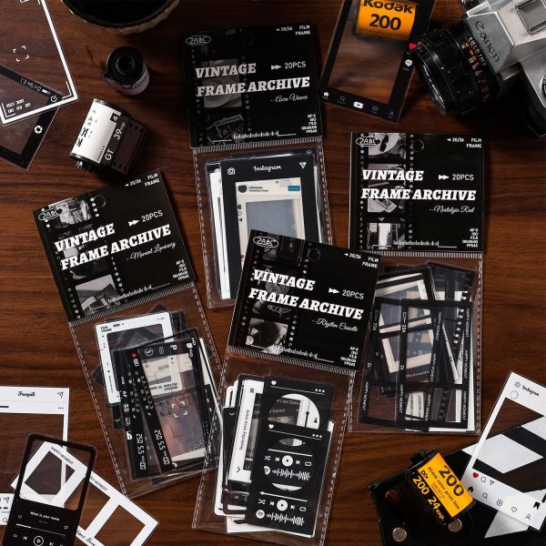 Vintage Frame Archive Sticker