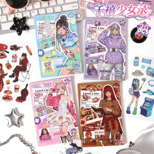 Y2K Girl Sticker Book