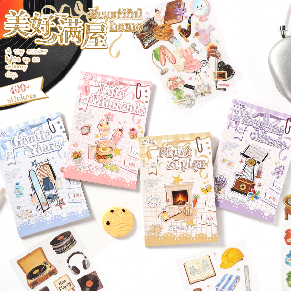 A Beautiful Home Sticker Book