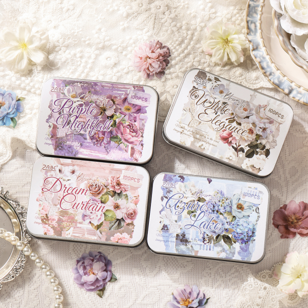 Blossoms In Ink Sticker Box