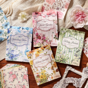 Seasonal Blooms Material Paper
